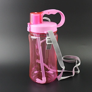1L China manufacturers promotional outdoor school drinking water plastic sports bottle with straw in kenya