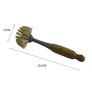 Wholesale Custom Household Kitchen Bamboo Cleaning Kitchen Bowl dish brush
