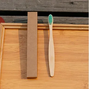 Adults Bamboo Tooth Brush 10pcs Craft box pack