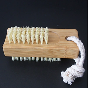Tampico Fiber and Bamboo Nailbrush