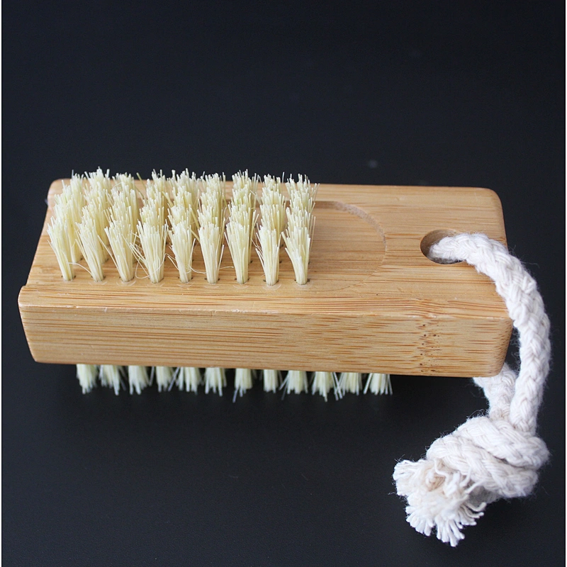 Tampico Fiber and Bamboo Nailbrush