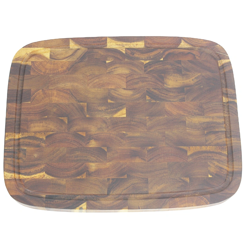 end grain acacia  cutting board extra large size 24x18 Inch wtih 1.5 inch thick