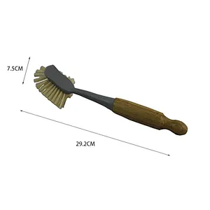 Wholesale Custom Household Kitchen Bamboo Cleaning Kitchen Bowl dish brush