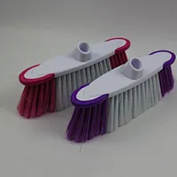 High Quality Iron Handle Cleaning Home Floor Brush Plastic Broom