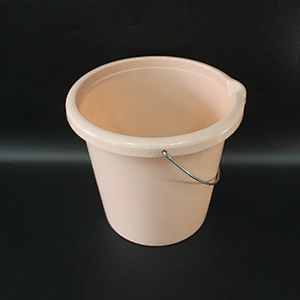 10L plastic Water Bucket Portable Pail with plastic handle, pail plastic