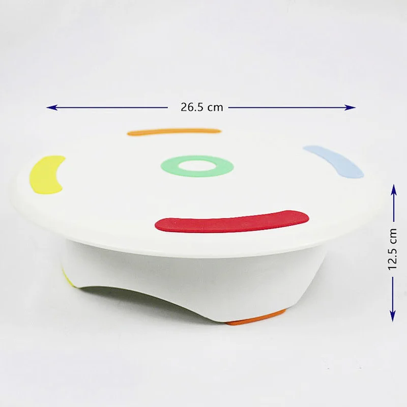 Hot Sale High Quality Plastic Revolving White Decorating Turntable Wedding Rotating Cake Stand