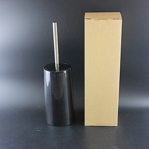 Custom Stainless Steel bathroom cleaning set long handle toilet brush