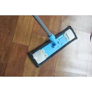Magic Home Self Wash Hand Free  Magnetic Floor Cleaning Microfiber Mop