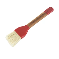 oil painting brush acacia wood oiling brush 2pcs set for beard