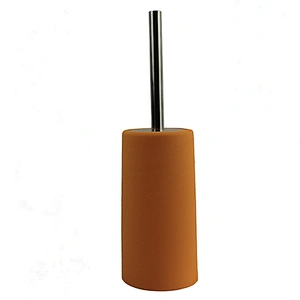 disposable novelty stainless steel and plastic cheap curved toilet bowl cleaning brush head holder set