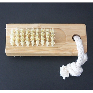 Tampico Fiber and Bamboo Nailbrush