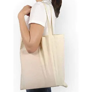 custom printed recycle plain organic cotton canvas tot bag bulk large reusable canvas cotton shopping bag with logo