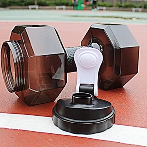 2.2L Factory price BPA fitness reusable plastic advertisement custom no minimum gym sports water bottle