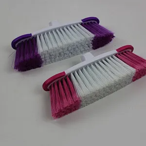 High Quality Iron Handle Cleaning Home Floor Brush Plastic Broom