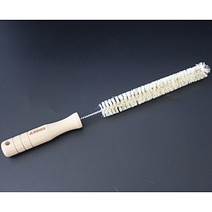 bamboo bottle cleaning brush sisal fiber for 3CM mouth wide tampico