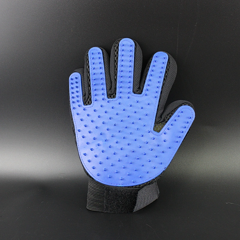 pet grooming gloves