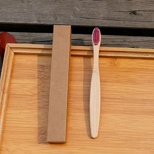 Adults Bamboo Tooth Brush 10pcs Craft box pack