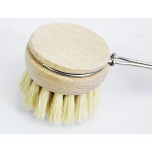 Hot Sale Kitchen Coco Sisal Mini Bamboo Wood Dish Bristle Clean Brush  bamboo clean brush