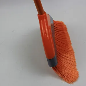 Low Price Sweep Easy Plastic Broom Stick, Cleaning Magic Rubber Bristle Broom