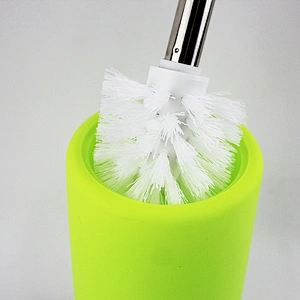 Custom Stainless Steel bathroom cleaning set long handle toilet brush
