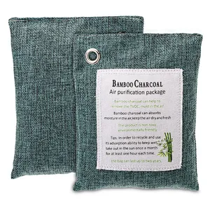 Friendly Amazon Top Selling 100g Home Deodorant Advanced Activated Bamboo Charcoal Air Purification Bag