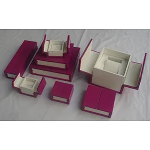 PINK jewellery series box in wooden