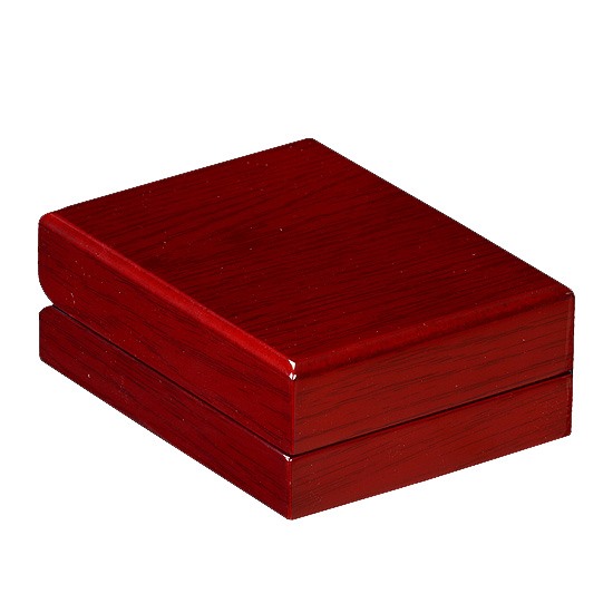 Double ring box in wooden
