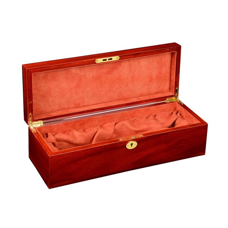 Red wine wooden box