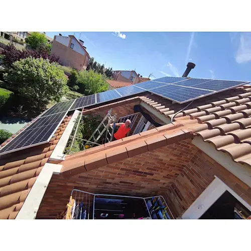 330W 120cells half cut mono Roof Top solar panel