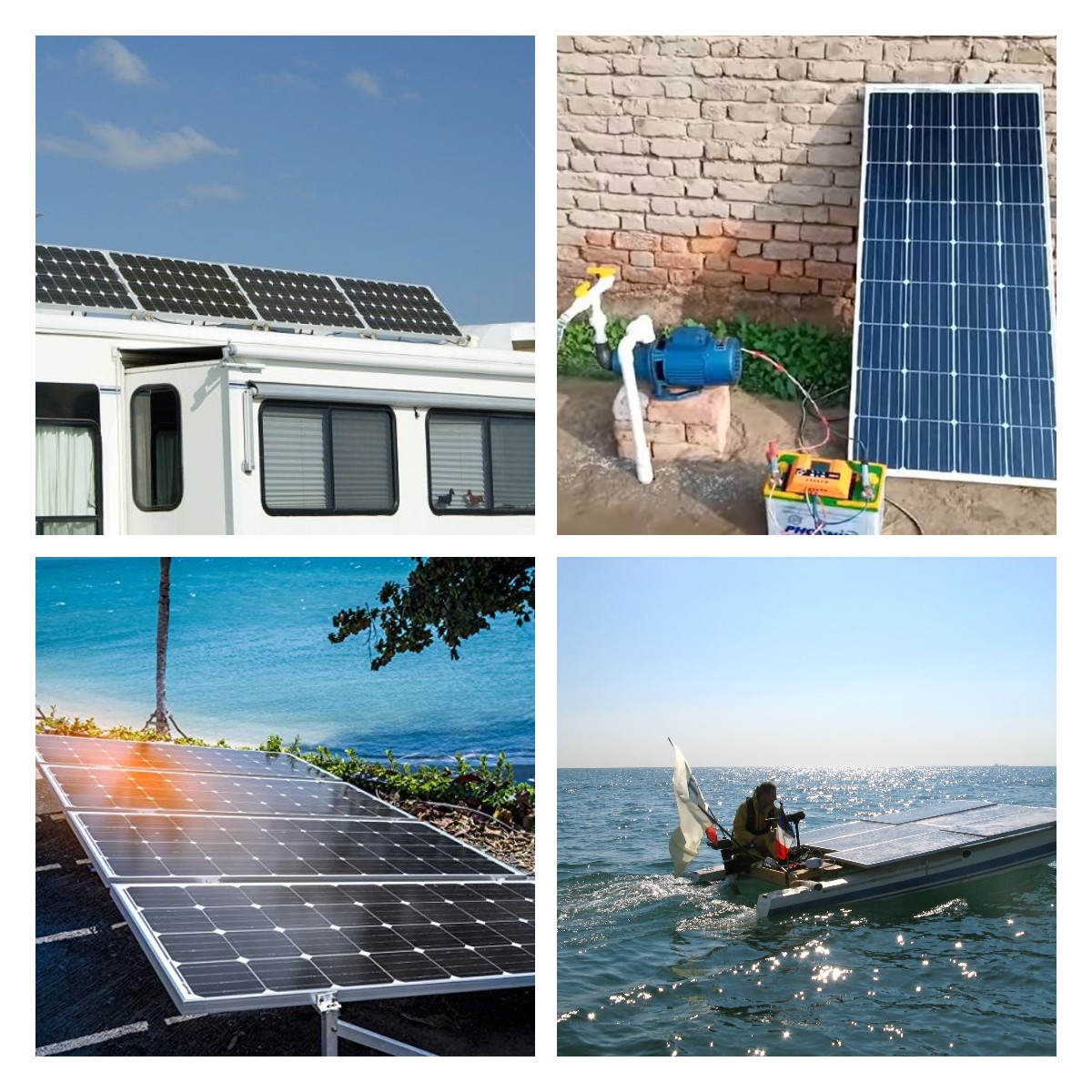 módulos de paneles solares