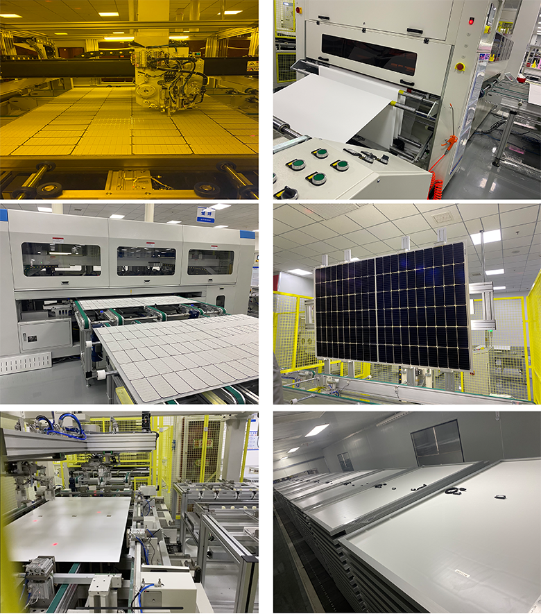 54 celdas, módulos solares de 290W y sistema solar fuera de la red