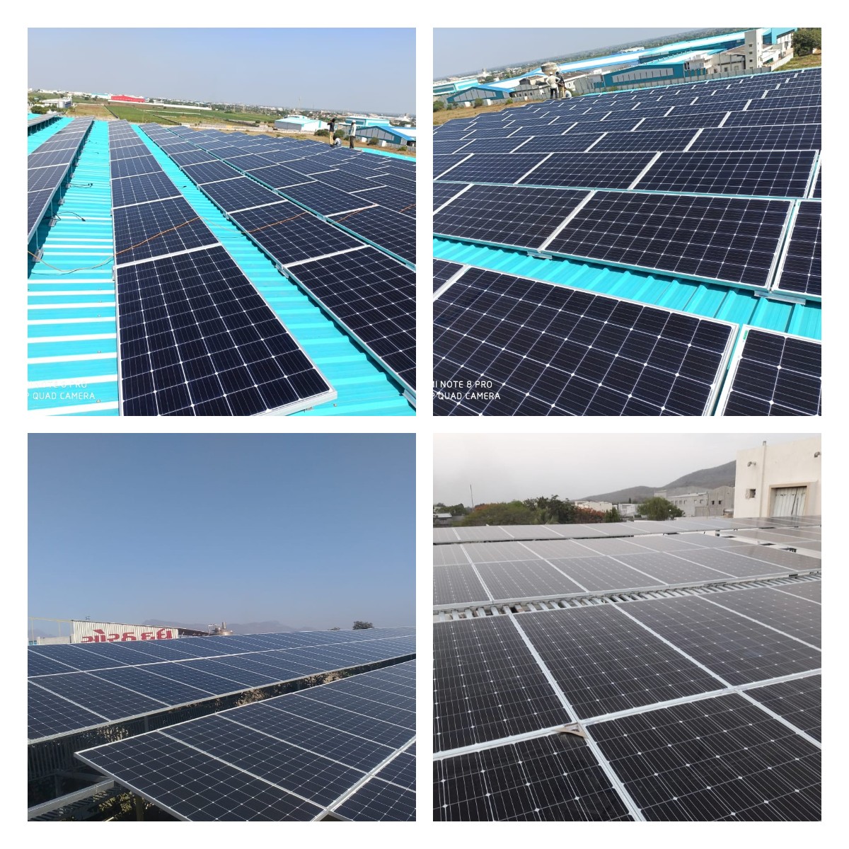 crystalline silicon solar panels project