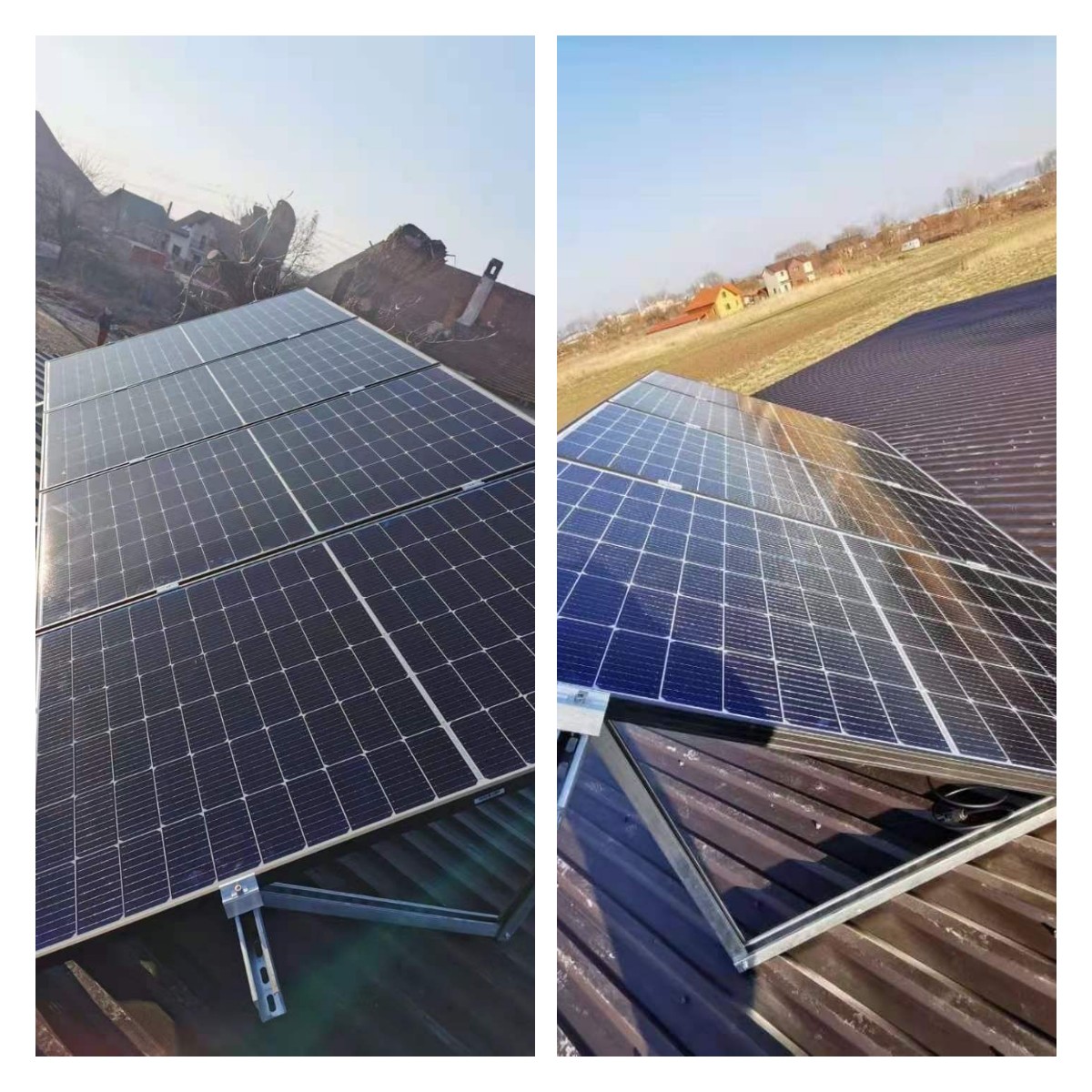 340W 120cells half cut mono solar panel for roof solar project