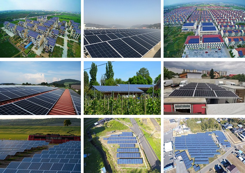 410W 144 cells half cut PERC mono solar panel Module for Home Solar Energy System