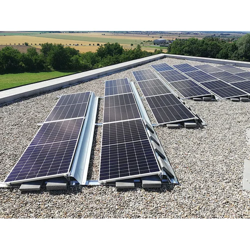 Projet solaire de toit à haute efficacité 235W 48 cellules panneau solaire polycristallin