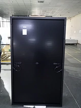 painel solar preto completo