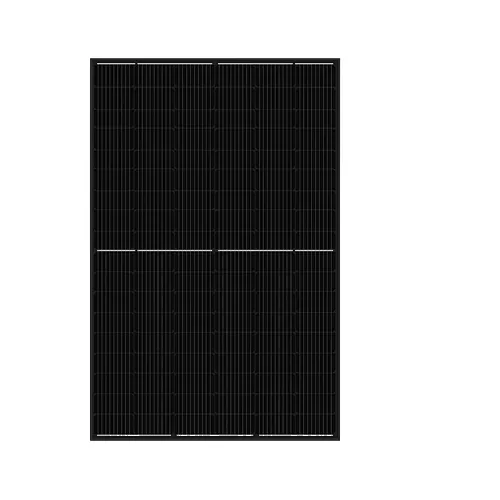 painel solar preto completo