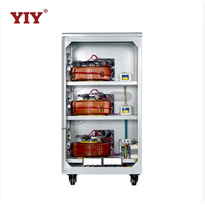 Three Phase Servo Type Voltage Regulator