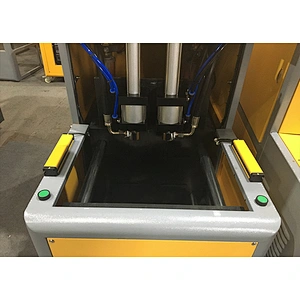 2 Cavity Semi Auto Pet Blow Moulding Machine Bottle Making Machine price with 1 year warranty