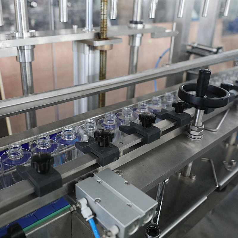Customized Automatic 500ml Alcohol Liquid Hand Sanitizer Filling Machine Bottling Line