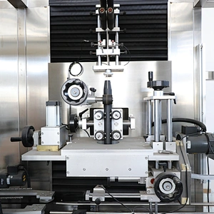 Drinking Water Beverage Plastic PET Bottle Good Price Automatic PVC Label Shrink Sleeve Labeling Machine for Bottles with Steam Tunnel liquid packing machine liquid packing machine