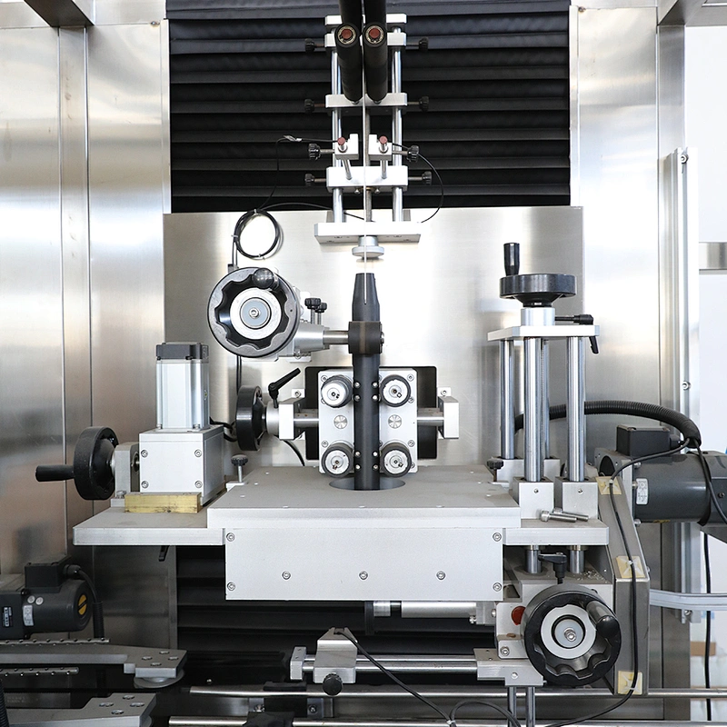 Drinking Water Beverage Plastic PET Bottle Good Price Automatic PVC Label Shrink Sleeve Labeling Machine for Bottles with Steam Tunnel liquid packing machine liquid packing machine