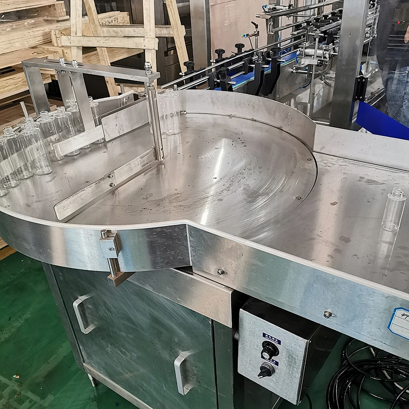 Customized Automatic 500ml Alcohol Liquid Hand Sanitizer Filling Machine Bottling Line