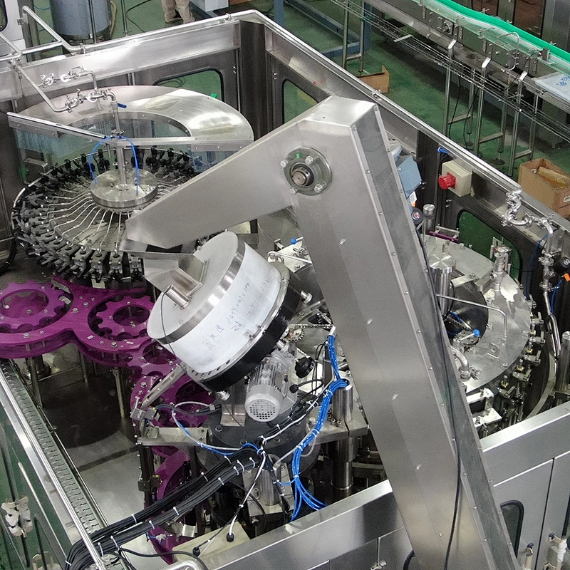 Zhangjiagang Full Automatic Beer Filler Washing Filling Capping Bottling Plant Packaging Machine