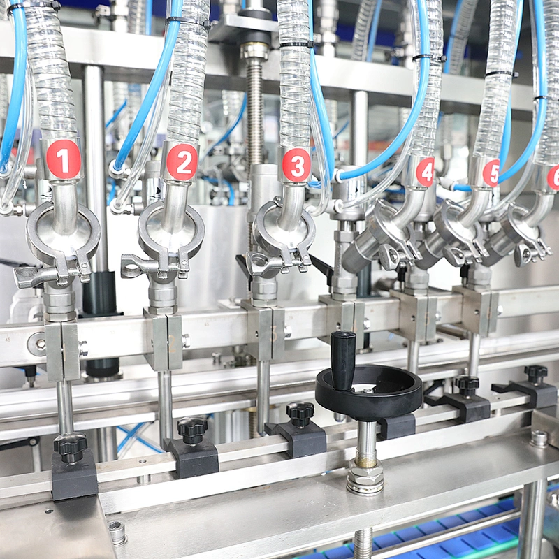 Customized Automatic 500ml Alcohol Liquid Hand Sanitizer Filling Machine Bottling Line