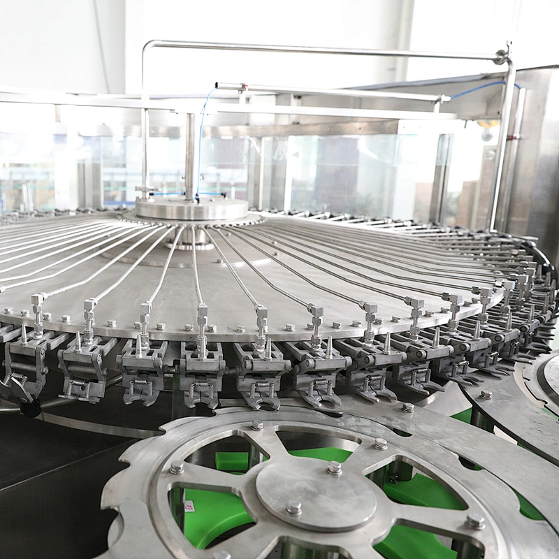 Turnkey Complete Full Automatic Carbonated Soft Drink Filling Bottling Line
