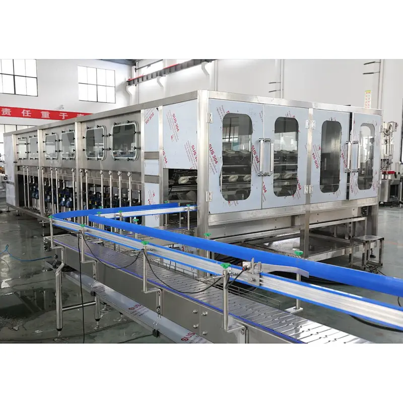 Made in China 3in1 water liquid 5 gallon filling machine with wooden packaging