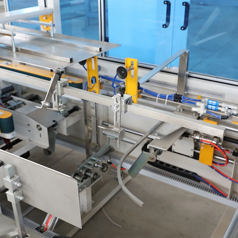 Automatic Carton Box Sealing Packing Bottle Case Packer Packaging Machine
