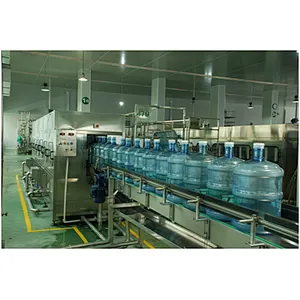 Made in China 3in1 water liquid 5 gallon filling machine with wooden packaging