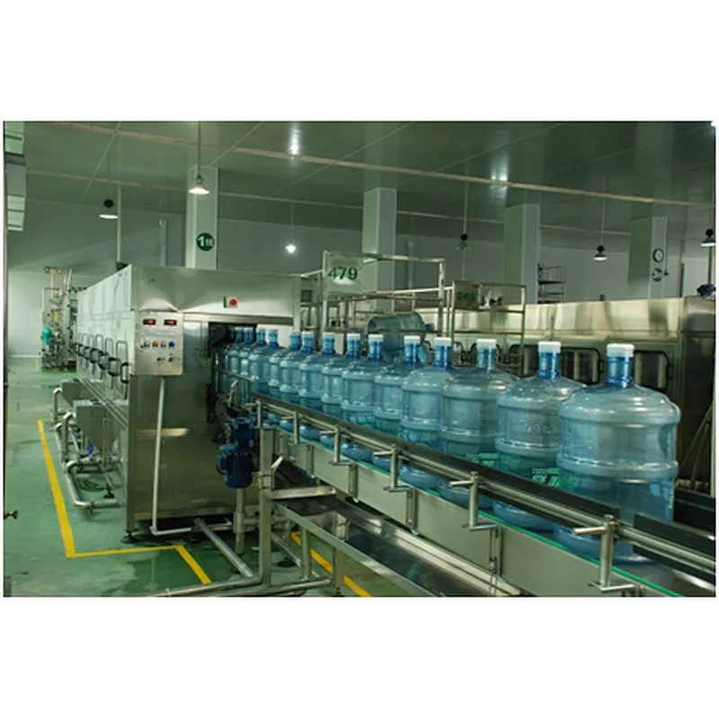 Made in China 3in1 water liquid 5 gallon filling machine with wooden packaging